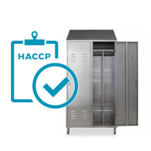 Armadietti spogliatoio a norma haccp